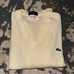 VTG Izod Lacoste Women’s Preppy sweater pull over Size 18